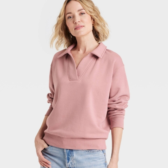 Universal Thread Leisure Studio Pullover Sweatshirt - Mauve XL - Picture 1 of 12